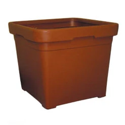 Advanced Plant Container Square -Garden Care Store 580mmSQ Advanced Plant Container Square Rustic 29172.1649645265