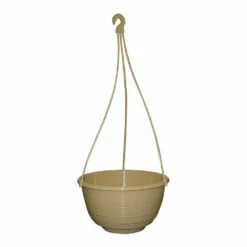 Grecian Hanging Basket Complete -Garden Care Store Grecian Hanging Basket Complete 250mm Beige 26403.1649645105