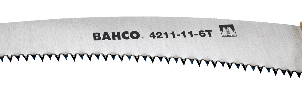 Bahco 4211-14-6T Hardpoint Pruning Saw With Wooden Handle - Image 3